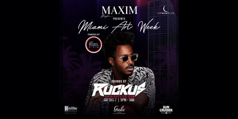 Maxim Art Basel Miami Party