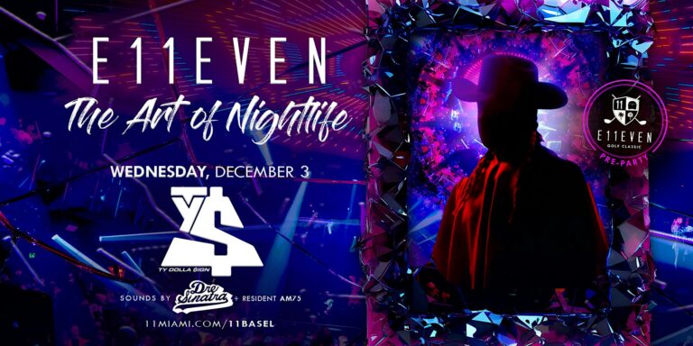 Ty Dolla $ign | E11EVEN Miami Art Week Party